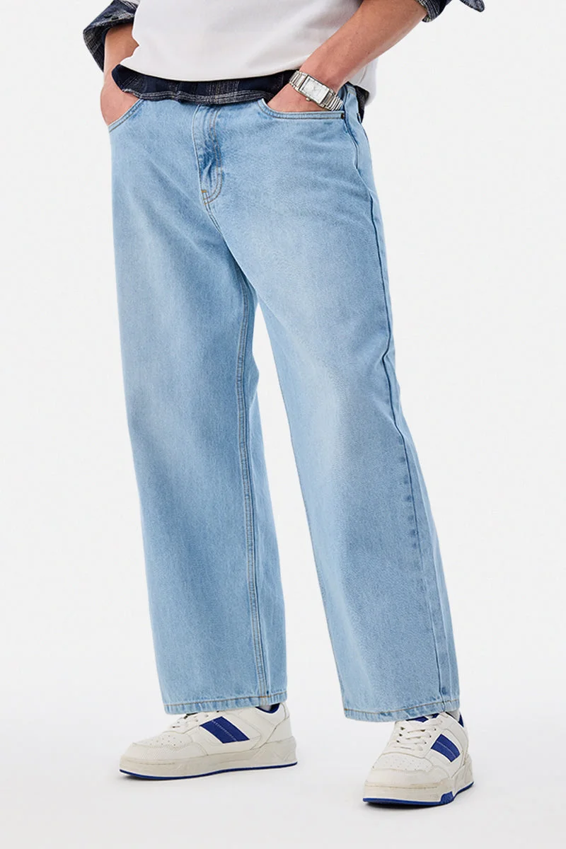 سنيتش Baggy Denim Jeans